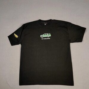 HUF X TOYOTA 4 Runner T Shirt Men Large Black Toyota Racing Design '91 Off Road